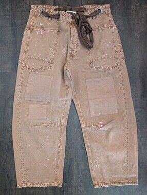 We The Free Moxie Jeans *30 *Paint Splatter*nwot